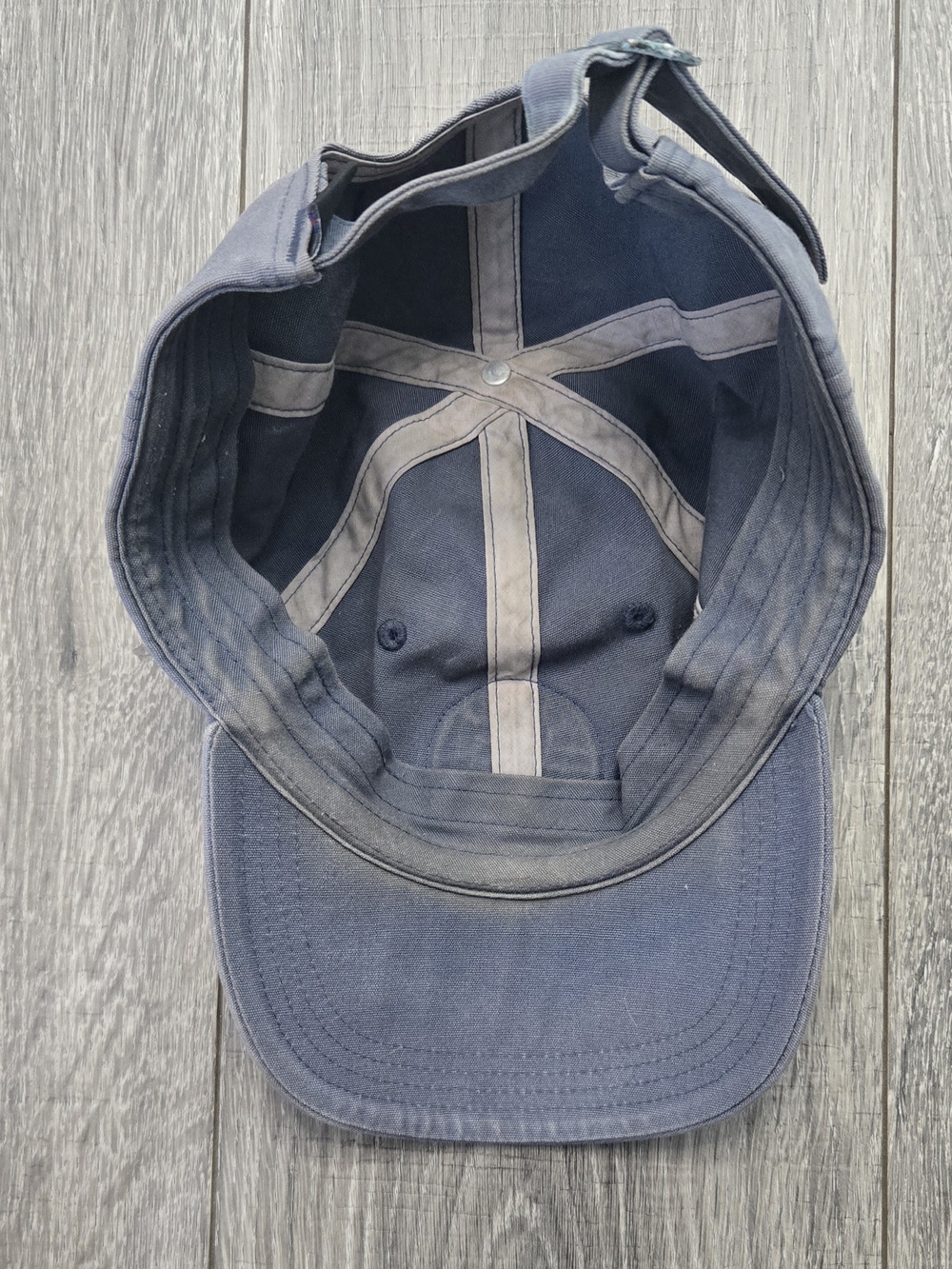 Patagonia Wave Patch Gray Adjustable Dad Hat Cap Outdoor Surf. #526 - Picture 7 of 7